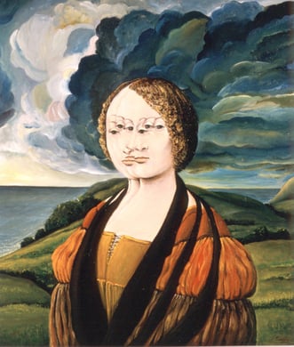 Ginebra, huile sur toile, 60 x 80 cm 1980.