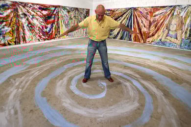 « Alice's Room »  Installation, "Le Labyrinthe" - photo: Jean-Louis Borderie