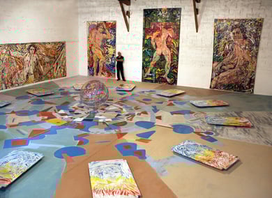 Installation « Hercule »  Hangar Lalandusse - photo: Frederik van Kleij