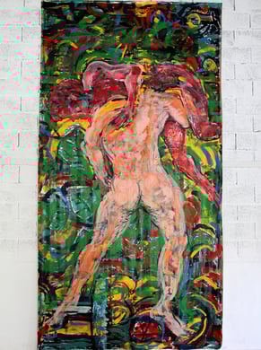 Installation « Hercule »  Hangar Lalandusse - photo: Frederik van Kleij