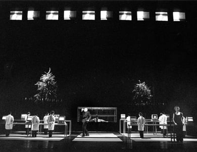 « Litany of Our Time » Amsterdam, 1995 - photo: Leo van Velzen