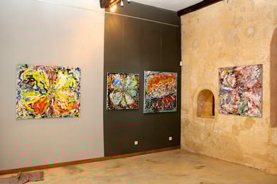 Exposition FLEURS -  Galerie Le Hil Bordeaux - 2012