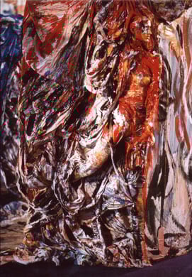 Labyrinthe, Installation, Créteil - Paris, 1985 - photo: Clemens Boon