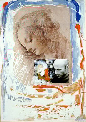 Autobiografia 3, techniques mixte, 50 x 65 cm, 1984.