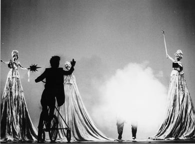 « La Nuit du Troisième Jour» 1984/1985 - photo: Clemens Boon.