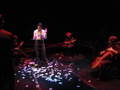 « Quadrat - 4 Sœurs » « Quadrat - Gulliver »  PIM Spazio Scenico  Milan  2009 - photo Frederik van Kleij