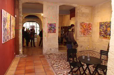 Exposition FLEURS -  Galerie Le Hil Bordeaux - 2012