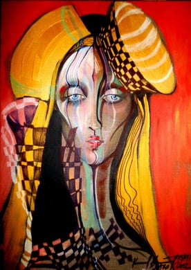 Another Breakfast /  Kombinierte Technik 60x80 cm