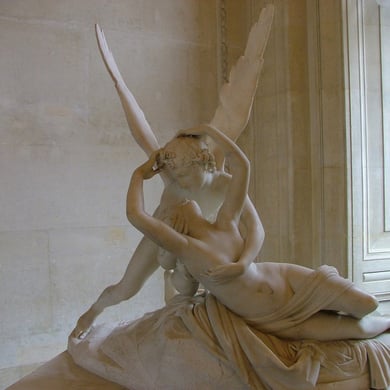 Eros y Psique. Antonio Canova 1757-1822. Museo del Louvre.