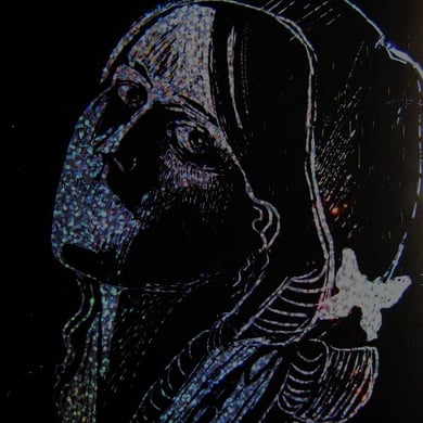 14#21 cm Kratztusche