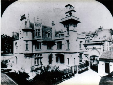 le chateau ou nichait Plan de Travail