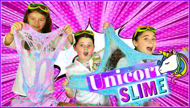 slime, science, unicorn slime, recipe