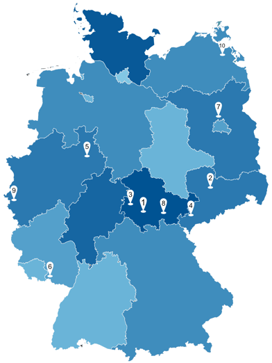 Map Germany