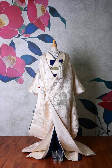 和装衣裳の紹介　山梨県で神社挙式　武田神社結婚式をお考えならスタジオＳＥＲＩＥセリエにご相談ください