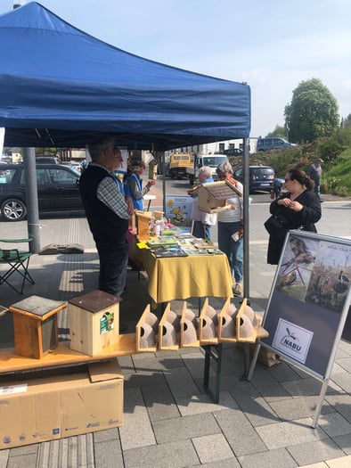 Vielfältige Beratungen am NABU Stand
