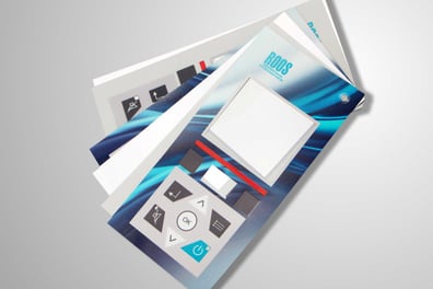 Front membranes in screen printing and digital printing with the application of a wide range of finishing and forming techniques