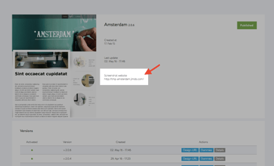各レイアウトのサンプルページの見方