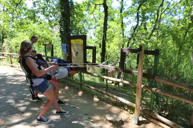 TEnter votre chance à Miripili, l'Ile aux Pirates, pour une visite en famille avec des enfants près de Saint Antoine l'abbaye, avec accès du parking gratuit
