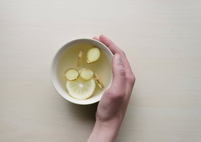 infographic hot lemon water