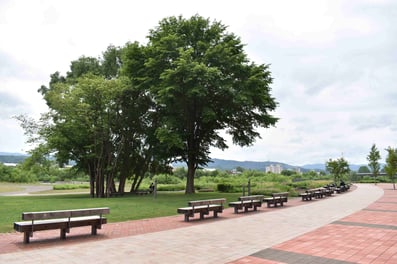 あさひかわ北彩都ガーデン　アウネの広場