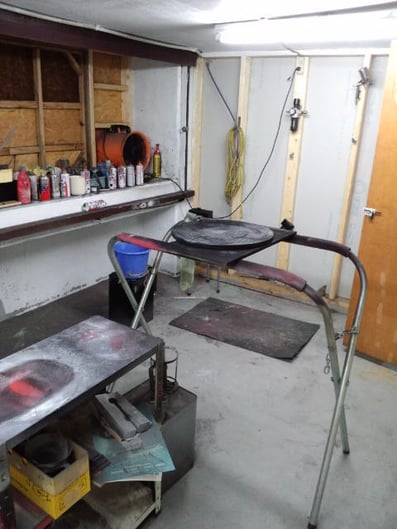 Top's 塗装ブース