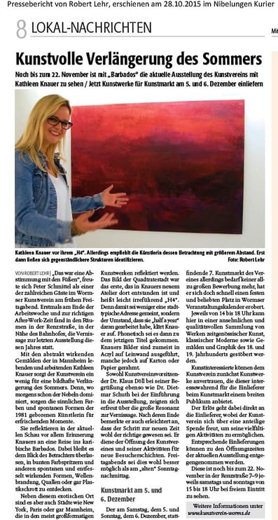 Nibelungen Kurier 28.10.2015