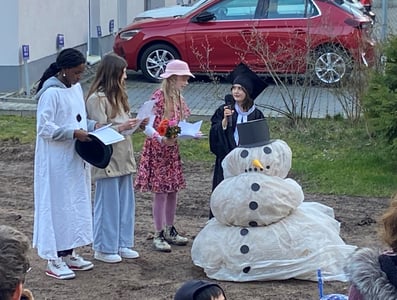 Schauspiel zur Winterverbrennung CDU-Weilerbach