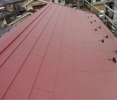 屋根リフォーム　福泉工業　かわらMFシルキー　スリーエイトホーム　佐倉市　千葉