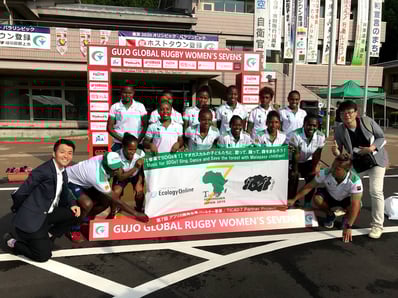 マダガスカル7人制女子ラグビー代表チームも応援!通訳の方を通じて活動内容や進捗をご報告。オリンピックに向けて、頑張れ!マダガスカル代表!