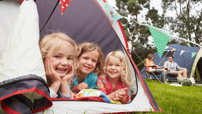 Zelten auf dem Campingplatz Ottermeer Wiesmoor Ostfriesland