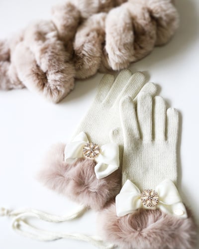 JourFin ラブリボン　リボン　リボンレッスン　リボンワーク　JouFin　ラブリボン　LoveLibbon　リボンレッスン　りぼん　リボンワーク　リボン手袋　リボングローブ　リボンファー　ファーグローブ　ファーリボン　