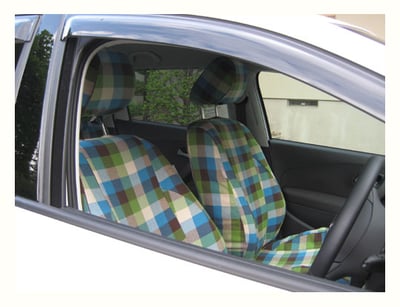 オーダーメイド カーシートカバー 製作事例 ワーゲンポロ 横浜コットンハリウッド