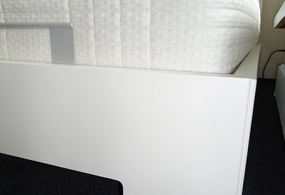 Nackenverspannung, Kissen, Kopfkissen, Oberkörper liegen, Matratze, Rückenlage, Kissenhöhe, Probeliegen, Nackenverkrampfung, Nackenschmerzen