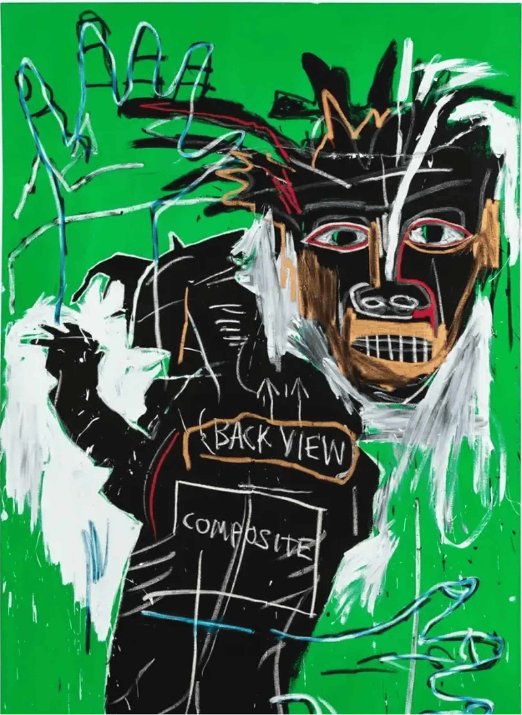 作品解説】ジャン＝ミシェル・バスキア「ヒールとしての自画像（パート