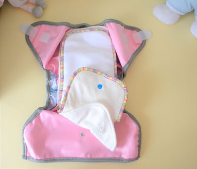 couche lavable bi best mopetitou te2 ecomome : face intérieure