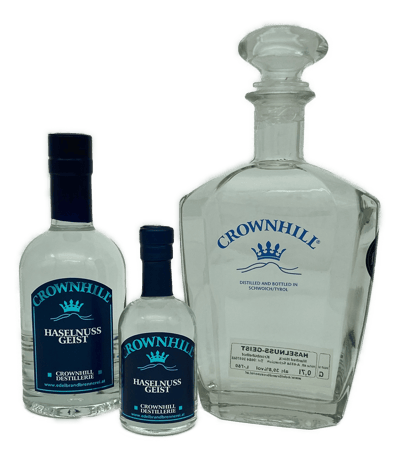 Nussgeist, Nussschnaps, Falstaff 90 Punkte 2021, Crownhill Destillerie