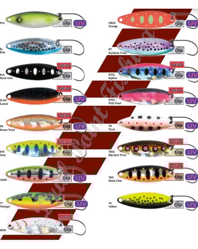 Spinnköder Stucki Micro-Spoon Cervin 45mm jetzt günstig bei Drill Point Fishing online kaufen!