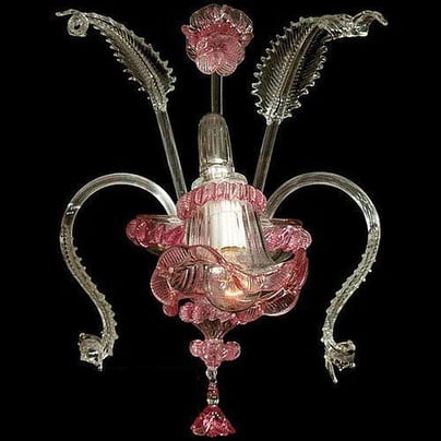 applique-murano-da-parete-trasparente-e-rosa