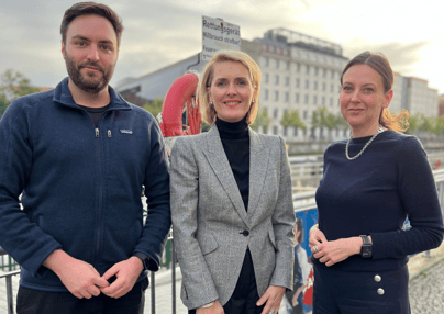 Staffelübergabe beim BBMV: Gernot Nahrung, Sibylle Stauch-Eckmann und Alexandra Gutwein (v.l.n.r.)