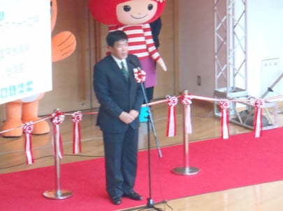 オープニングセレモニー　多治見市長