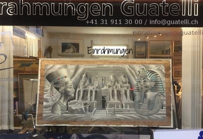 Bild einrahmen lassen