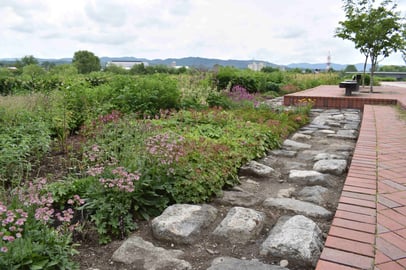 あさひかわ北彩都ガーデン　アウネの広場