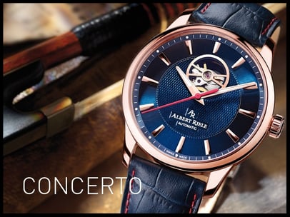 Albert Riele, Swiss Watch, Swiss Made, Suisse, Switzerland, Schweiz, Uhren, Montre, Watches, AM:PM, Elixa, Aztorin, Bergstern, Family 1881, Concerto, Challenger, Gala, Premiere