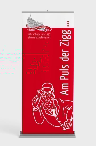 Branding / Rollup für den Altermarktspielkreis by Silke Jacobi