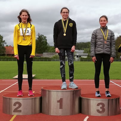 Siegerehrung U14W (Foto: Beat Ankli)