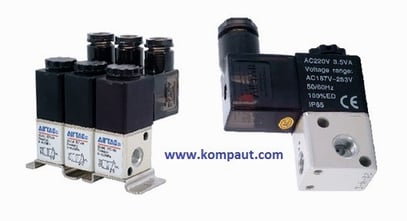Kompaut, Elettrovalvole Airtac a comando diretto serie 3V1