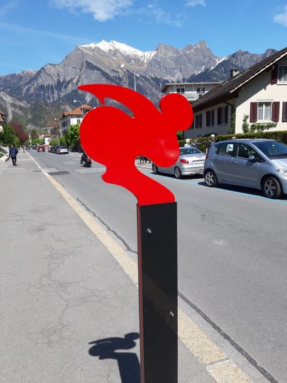 Alfred Bradler: SAPRI auf der Bad RagARTz, 2021; © Alfred Bradler, Foto: Sigrid Balke