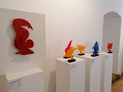 Alfred Bradler: SAPRI auf der Bad RagARTz, 2021; © Alfred Bradler, Foto: Sigrid Balke