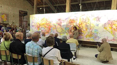 Introduction par Christophe Gremiaux du projet pour 2024 : ARMANDO BERGALLO et MUGRON invitent l'Art