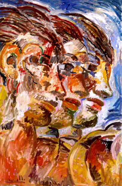 CERES, acrylique sur toile, 140 x 110 cm, 1986